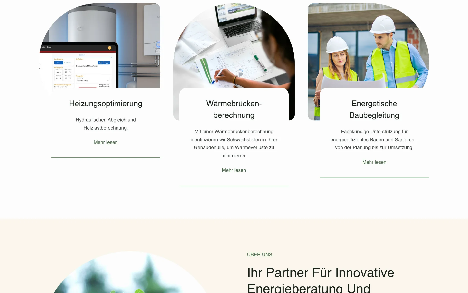 Ecoruhr Energy Consulting Web Design screenshot 3