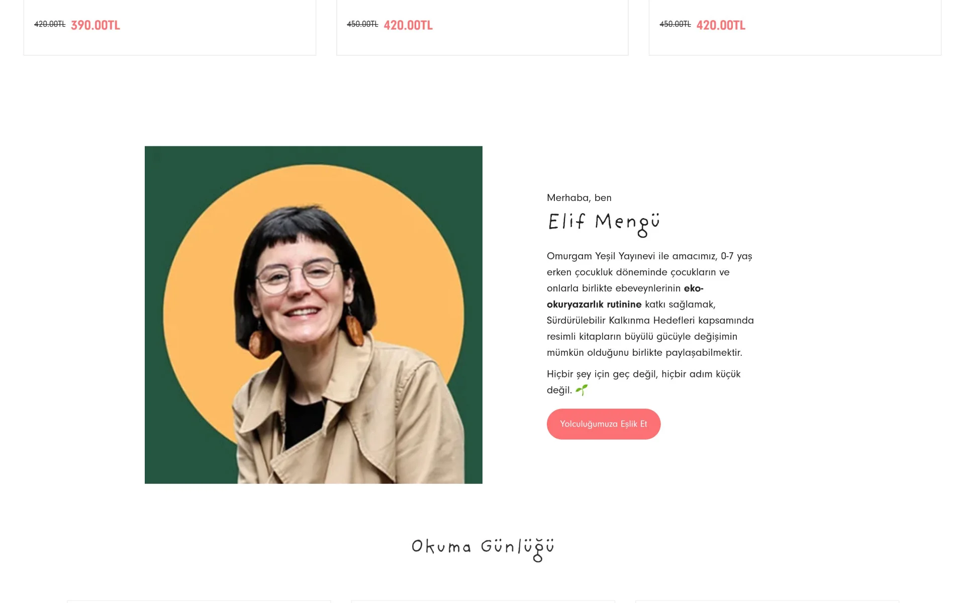 Omurgam Yeşil E-Commerce Web Design screenshot 3