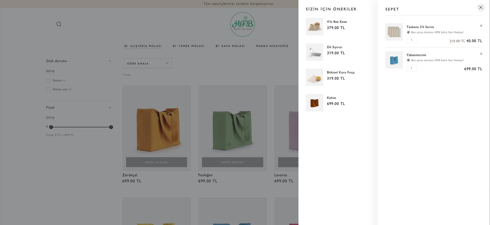 HealthyFoodBreak Website Design screenshot 5