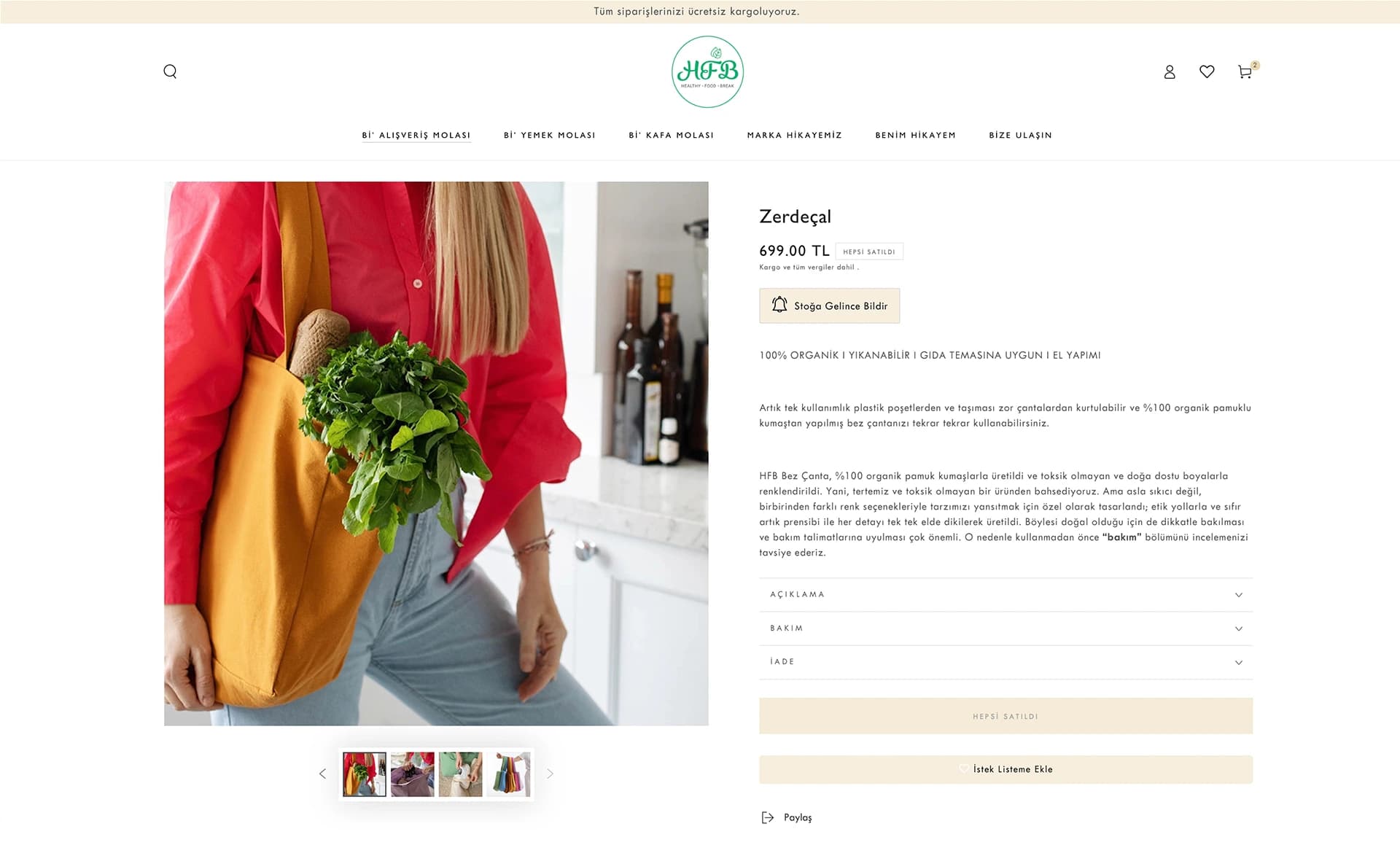 HealthyFoodBreak Website Design screenshot 6